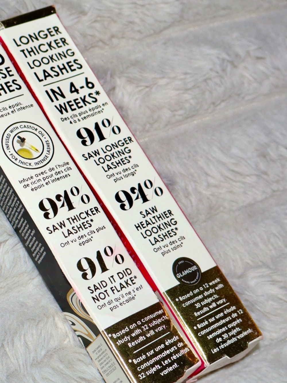 Glam and Lash Clear Serum Mascara Primer - Pink/Gold - Picture 3 of 4